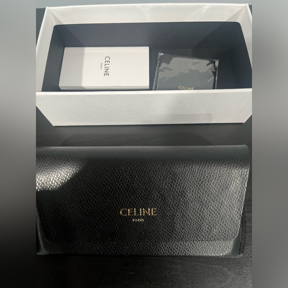 Celine Paris CL40230F | Shiny Black/Smoke | size 58 - Picture 4 of 11